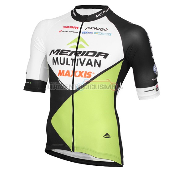 Abbigliamento Multivan Merida 2016 Manica Corta E Pantaloncino Con Bretelle verde e bianco - Clicca l'immagine per chiudere